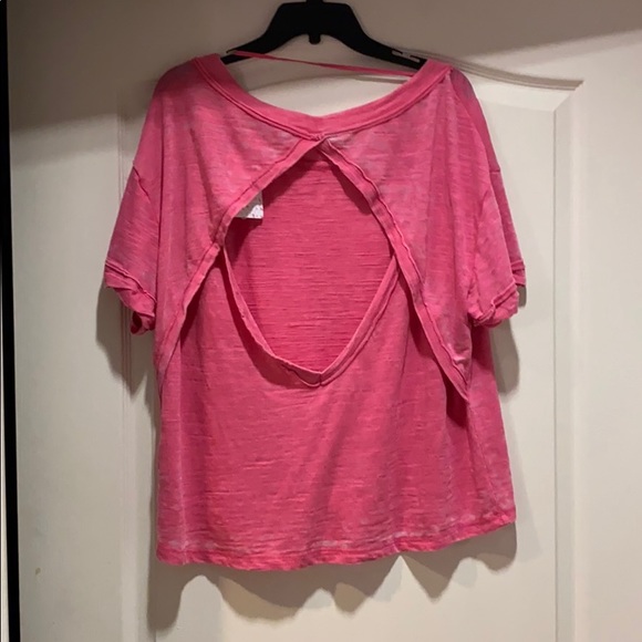 Free People Viola Open Back Tee - Picture 6 of 8